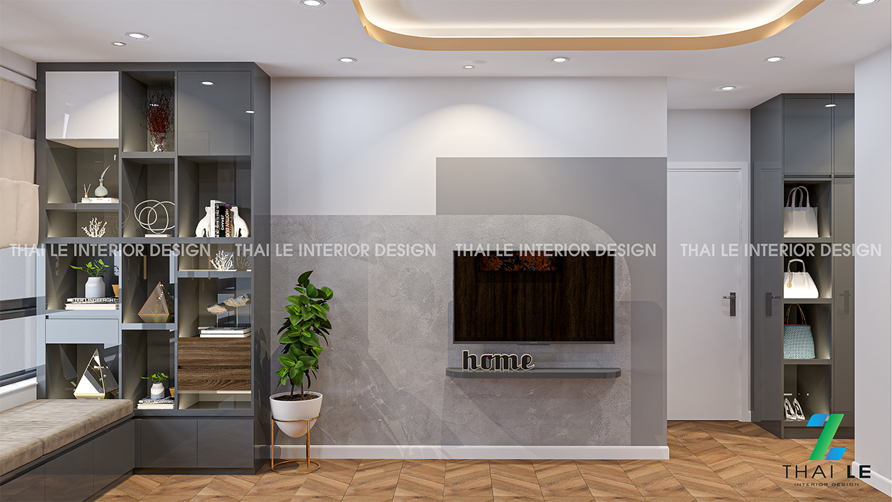 Thiết kế nội thất căn hộ The Peak Midtown Q7 - 115m2